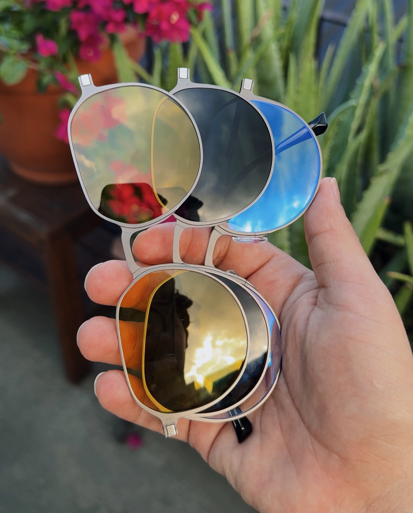 Gafas Bruno®️ 3 en 1 con clip magnético. Polarizadas, antirreflejo y estilo Premium