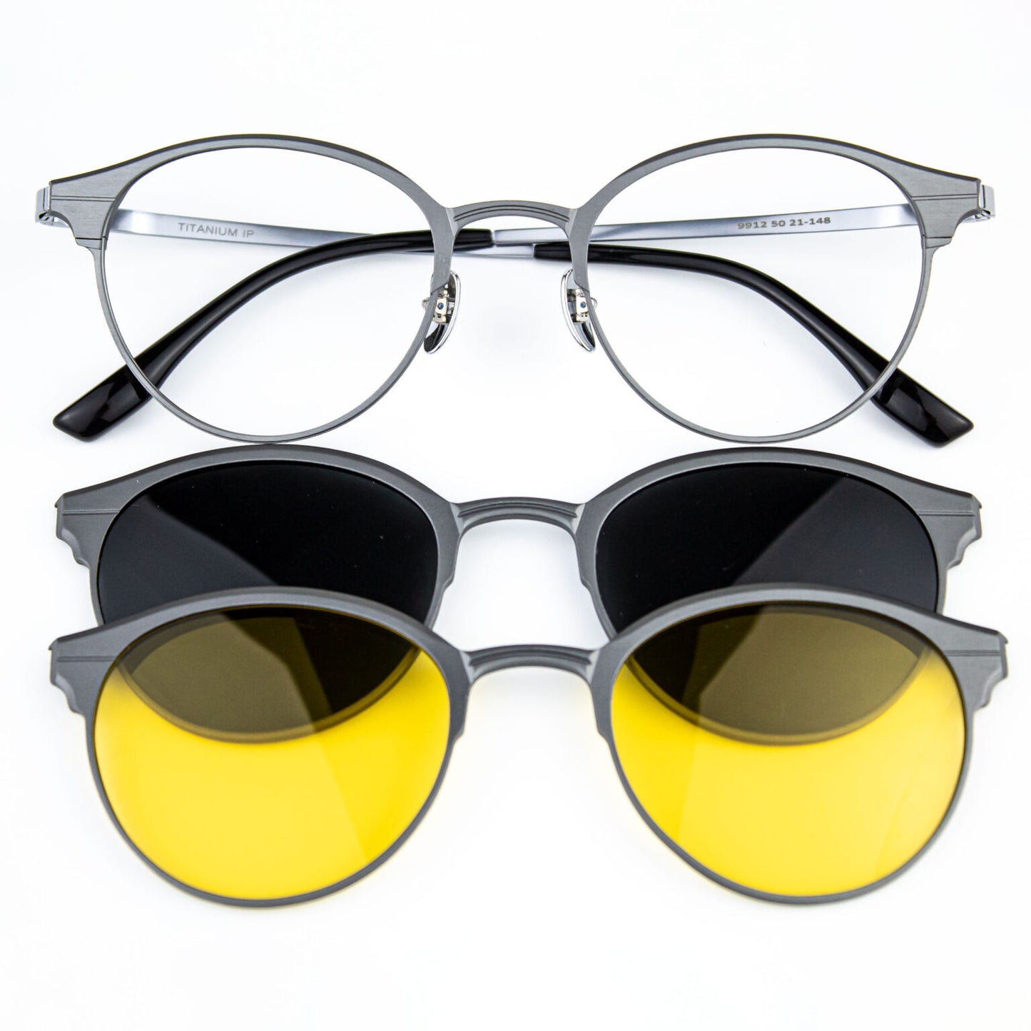 Gafas Cleo Miss® 3 en 1 con clip magnético.