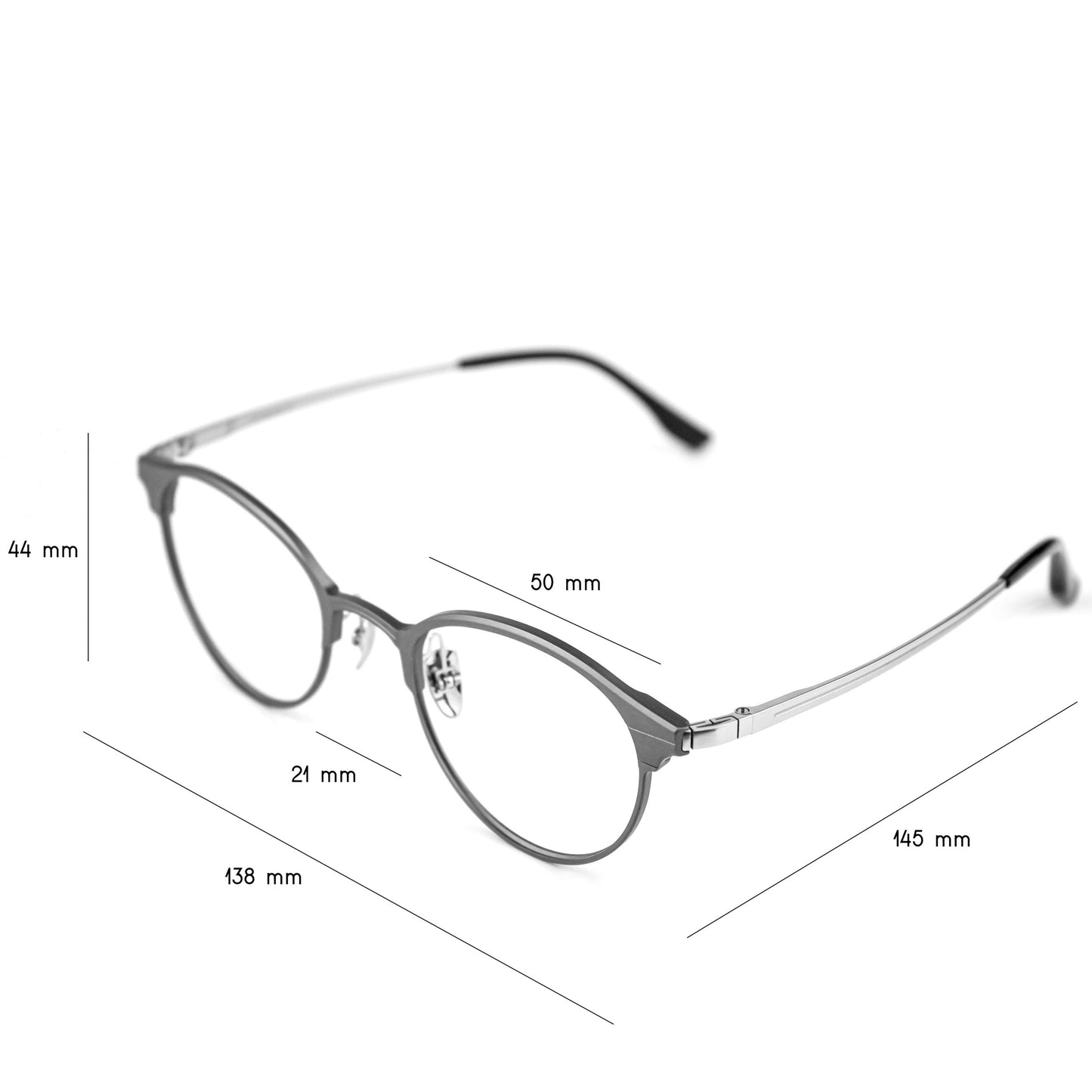 Gafas Cleo Miss® 3 en 1 con clip magnético.