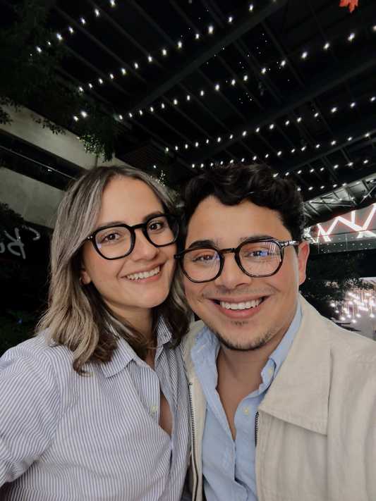 Gafas AUREA®️ 2 en 1 con clip magnético. estructura de titanio, Polarizadas y estilo Premium