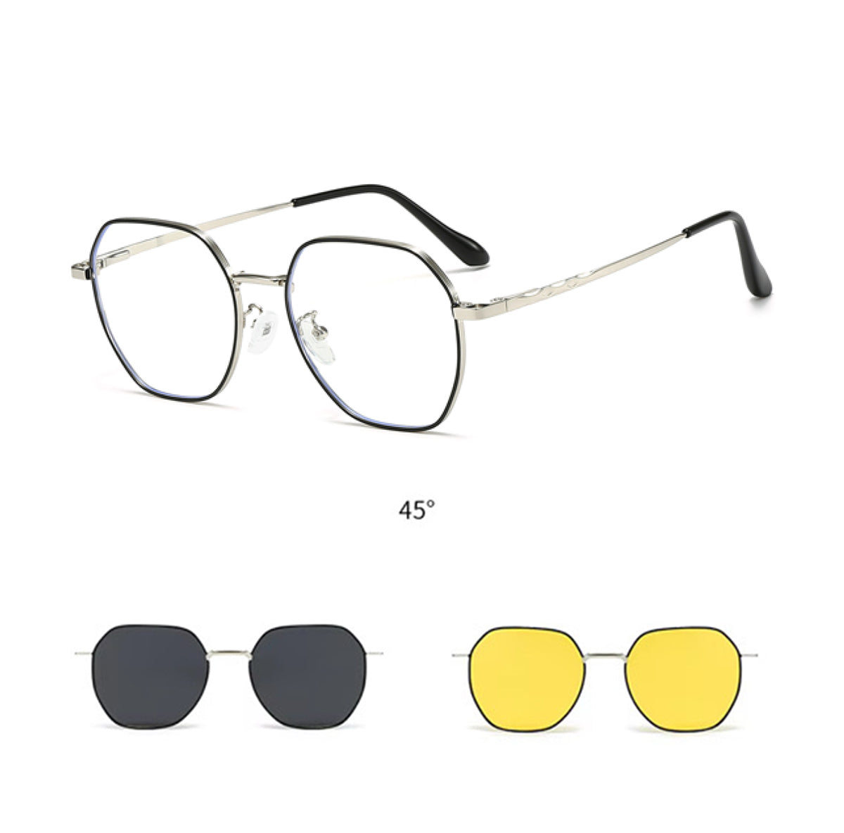 Gafas Cleo® 3 en 1 con clip magnético.