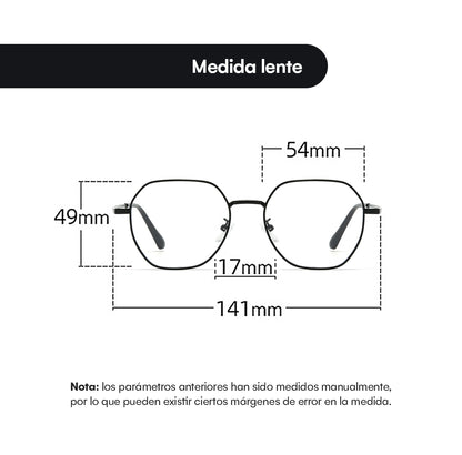 Gafas Cleo® 3 en 1 con clip magnético.